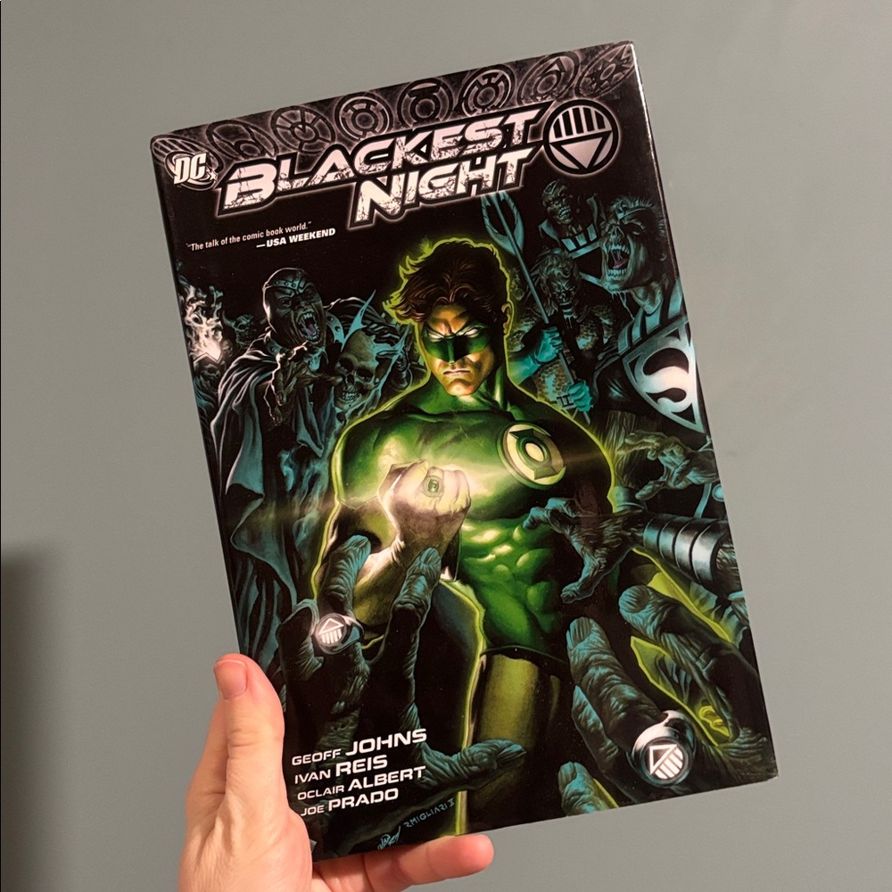 DC Blackest Night Hardcover Book